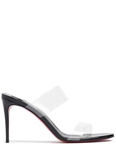 Mules Just Nothing In Pvc 85mm - CHRISTIAN LOUBOUTIN - Modalova