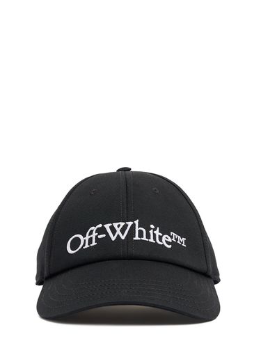 Gorra De Baseball De Drill De Algodón - OFF-WHITE - Modalova