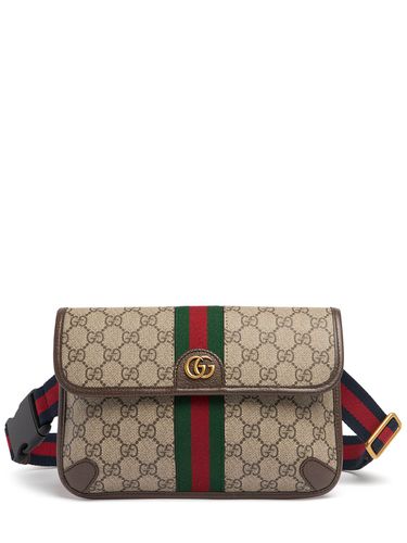 Marsupio In Misto Cotone Gg Supreme - GUCCI - Modalova