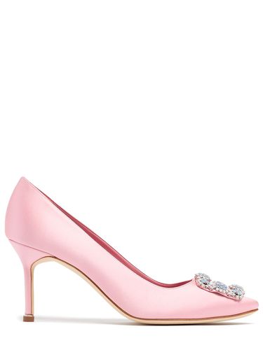 Mm Hangisi Satin Pumps - MANOLO BLAHNIK - Modalova