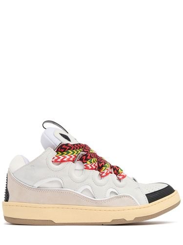 Curb Leather Sneakers - LANVIN - Modalova