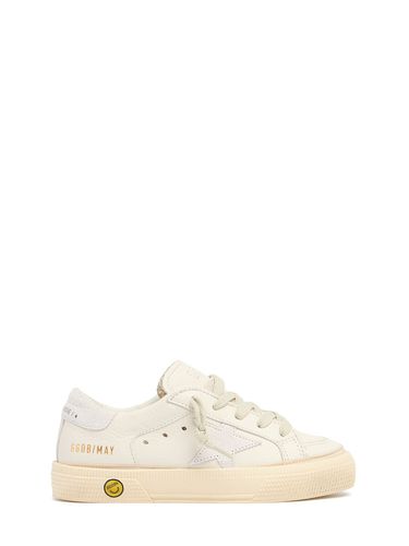 Sneakers May De Piel Con Cordones - GOLDEN GOOSE - Modalova