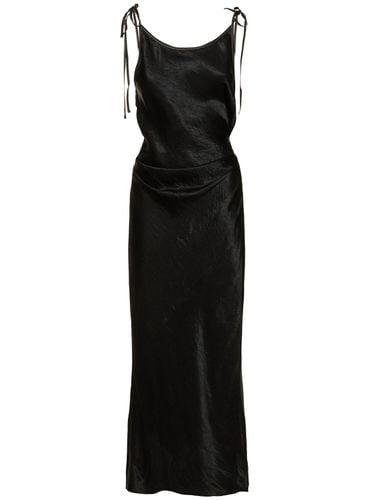 Dayla Satin Midi Dress - ACNE STUDIOS - Modalova