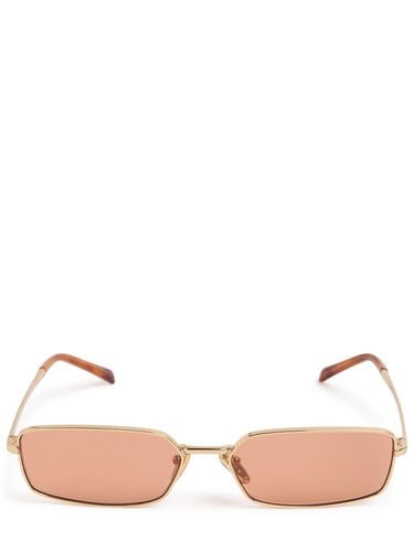 Square Metal Sunglasses - PRADA - Modalova