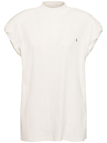 Laurie Ribbed Jersey T-shirt - THE ATTICO - Modalova