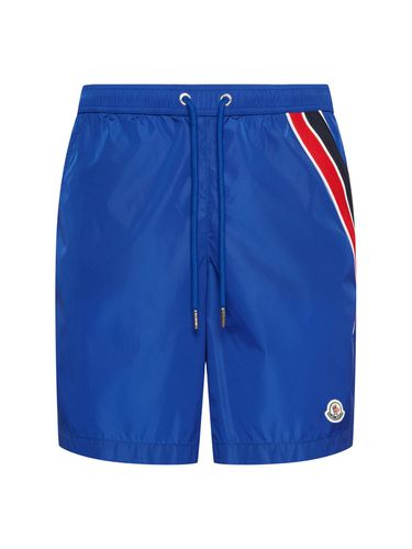 Shorts Mare In Nylon Bi-stretch Leggero - MONCLER - Modalova