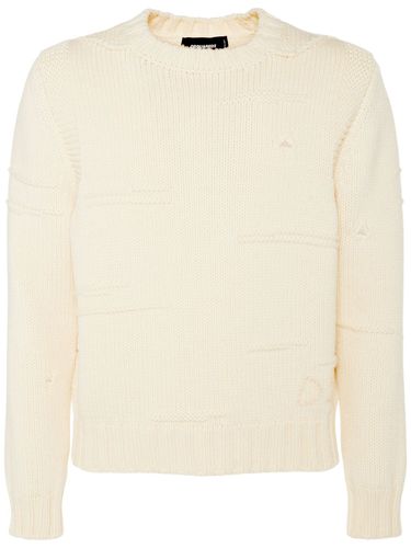 Wool Crewneck Sweater - DSQUARED2 - Modalova