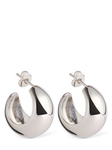 Shiny Crescent Hoop Earrings - ISABEL MARANT - Modalova