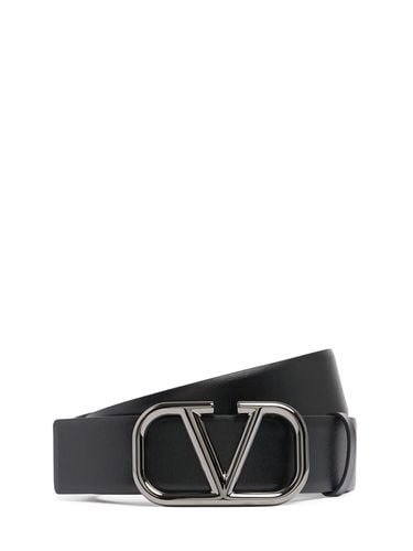 Mm Vlogo Signature Belt - VALENTINO GARAVANI - Modalova