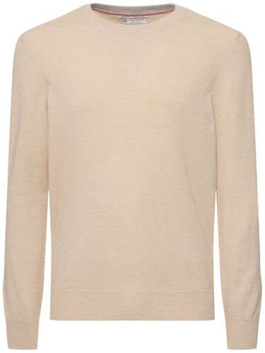 Pullover Aus Kaschmir - BRUNELLO CUCINELLI - Modalova