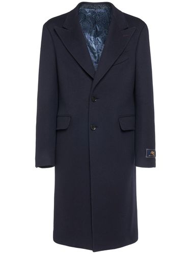 Cappotto Roma In Cashmere - ETRO - Modalova