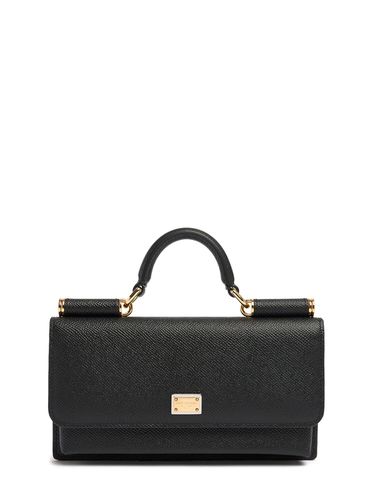 Borsa Micro Sicily In Pelle - DOLCE & GABBANA - Modalova