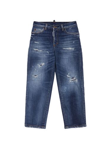 Jeans De Denim De Algodón Stretch - DSQUARED2 - Modalova