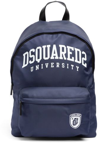 Mochila De Nylon Estampada - DSQUARED2 - Modalova