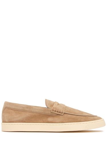 Suede Penny Loafers - BRUNELLO CUCINELLI - Modalova