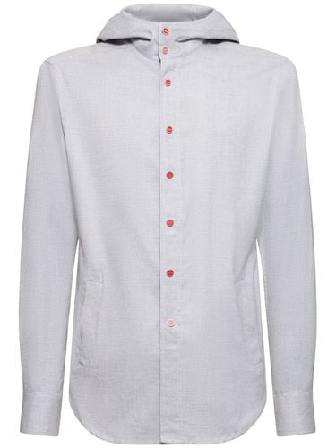 Camisa Con Capucha - KITON - Modalova