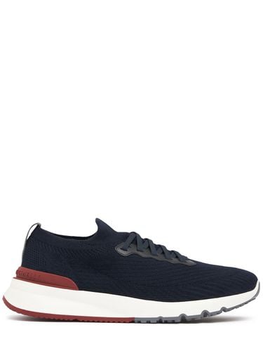 Sneakers Low Top In Cotone - BRUNELLO CUCINELLI - Modalova