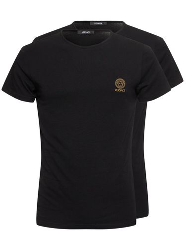 Er-pack T-shirts Aus Stretch-jersey „topeka“ - VERSACE - Modalova