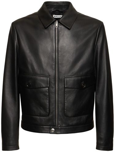 Chaqueta Bomber De Piel - BALLY - Modalova