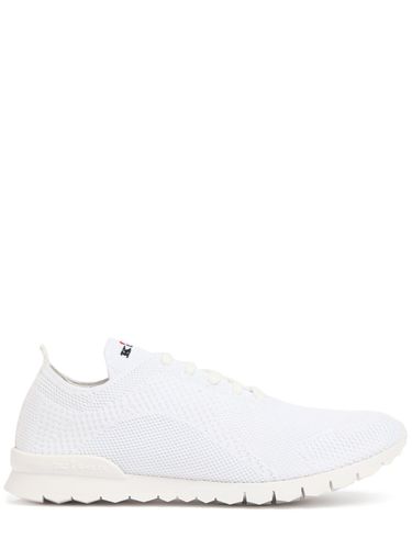 Knit Low Top Sneakers - KITON - Modalova