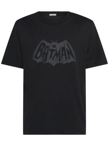 Batman Cotton Jersey T-shirt - MONCLER - Modalova