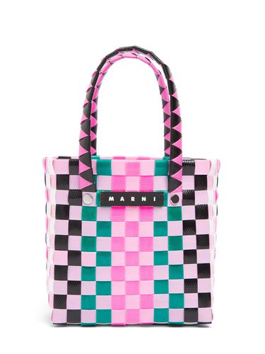 Bolso Bucket De Tejido Color Block - MARNI JUNIOR - Modalova