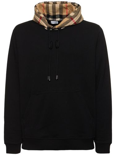 Hoodie Aus Baumwollmischung „samuel“ - BURBERRY - Modalova