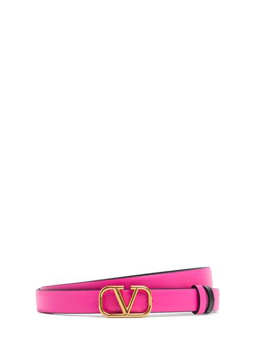 Cm Reversible Logo Leather Belt - VALENTINO GARAVANI - Modalova