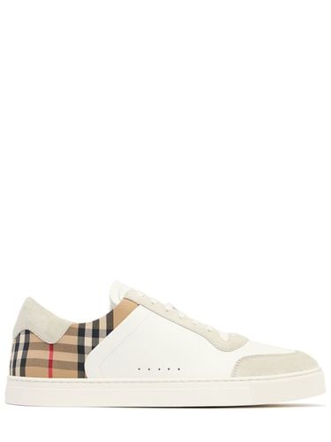 Sneakers Aus Leder „stevie“ - BURBERRY - Modalova