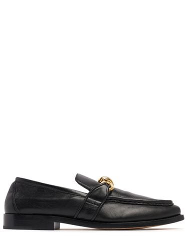 Astaire Crinkled Leather Loafers - BOTTEGA VENETA - Modalova