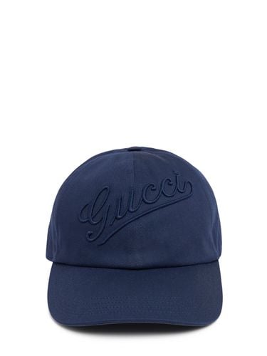 Gorra De Baseball De Algodón - GUCCI - Modalova