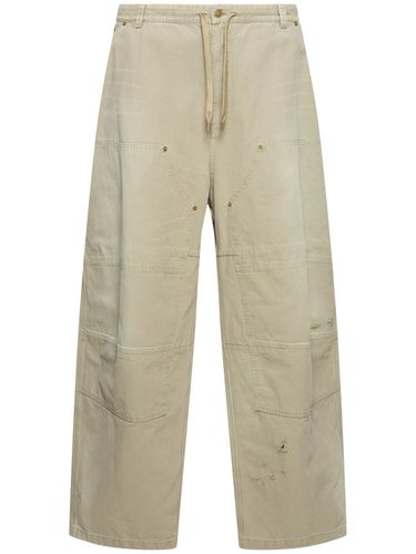 Double Knee Cotton Pants - BALENCIAGA - Modalova