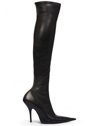 Mm Avenue Leather Boots - BALENCIAGA - Modalova