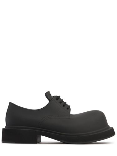 Zapatos Derby De Piel Con Cordones - BALENCIAGA - Modalova