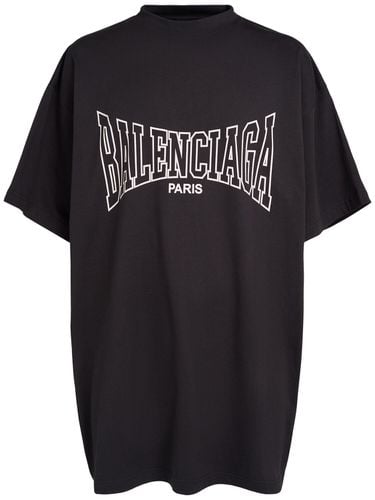 Boxing Vintage Cotton T-shirt - BALENCIAGA - Modalova