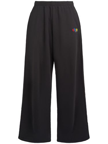 Pantalones De Algodón Baggy - BALENCIAGA - Modalova