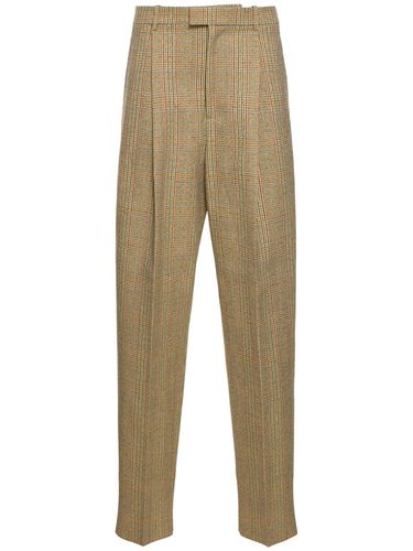 Prince Of Wales Wool Blend Pants - BOTTEGA VENETA - Modalova