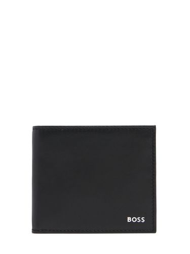 Brieftasche Aus Leder „randy“ - BOSS - Modalova