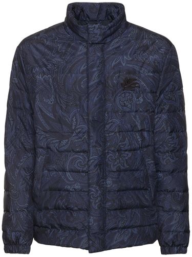 Gefütterte Jacke Mit Paisleydruck - ETRO - Modalova