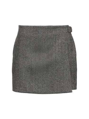 Skort In Misto Lana - ERMANNO SCERVINO - Modalova