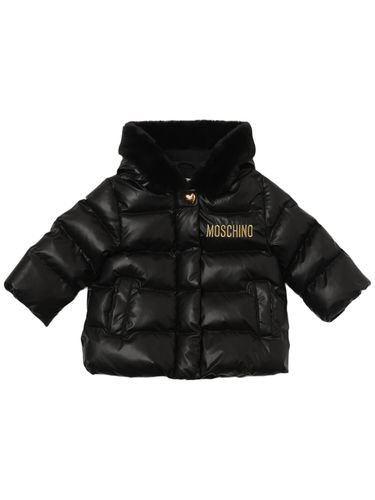 Chaqueta Acolchada De Nylon - MOSCHINO - Modalova