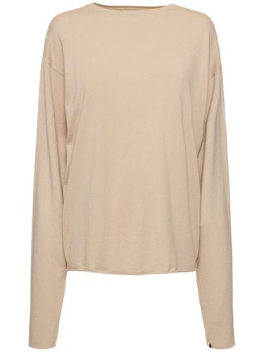 Aries Cotton & Cashmere Sweater - EXTREME CASHMERE - Modalova