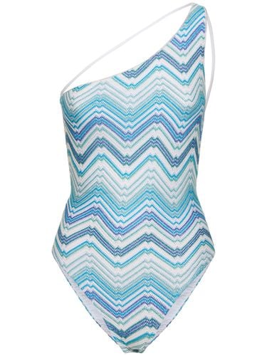 Lurex Printed One Piece Swimsuit - MISSONI - Modalova