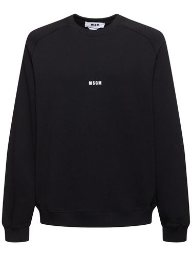 Sweatshirt Mit Msgm-logo - MSGM - Modalova