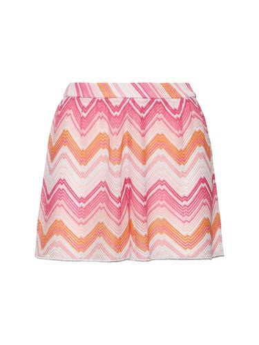 Shorts Aus Elastischem Lurex - MISSONI - Modalova