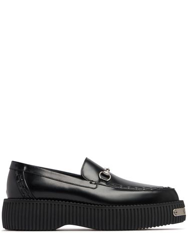 Loafer Aus Leder „damien“ - GUCCI - Modalova