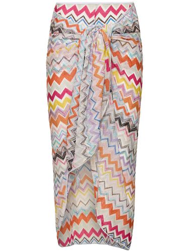 Chevron Lurex Knotted Sarong - MISSONI - Modalova