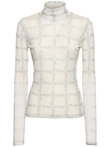 Top De Jersey Techno Con Cuello Vuelto - JW ANDERSON - Modalova