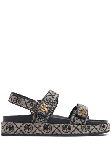 Mm T Mono Kira Sport Jacquard Sandals - TORY BURCH - Modalova