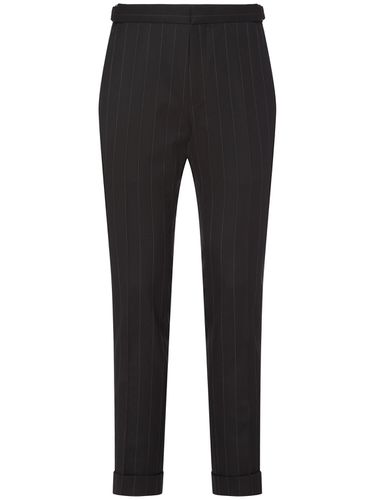 Pantaloni Dyllan In Lana Stretch - TOM FORD - Modalova